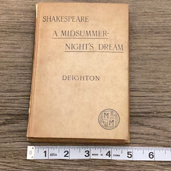 Antique books Shakespeare intro and notes by K Deighton Macmillan 1891 two books - Picture 12 of 15